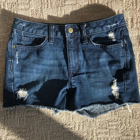 Gap  Cut-Offs Jean Shorts Sz 25 - Picture 1 of 11